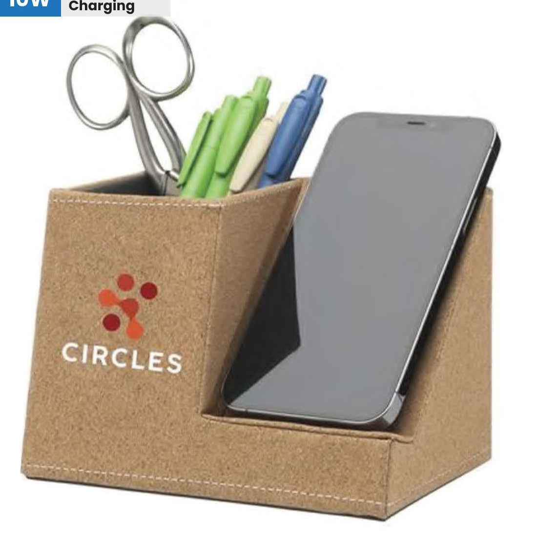 Pen Holder with Wireless Charger