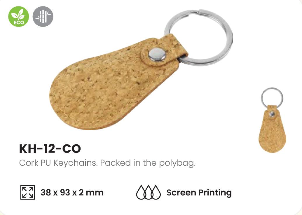 Bamboo Keychain