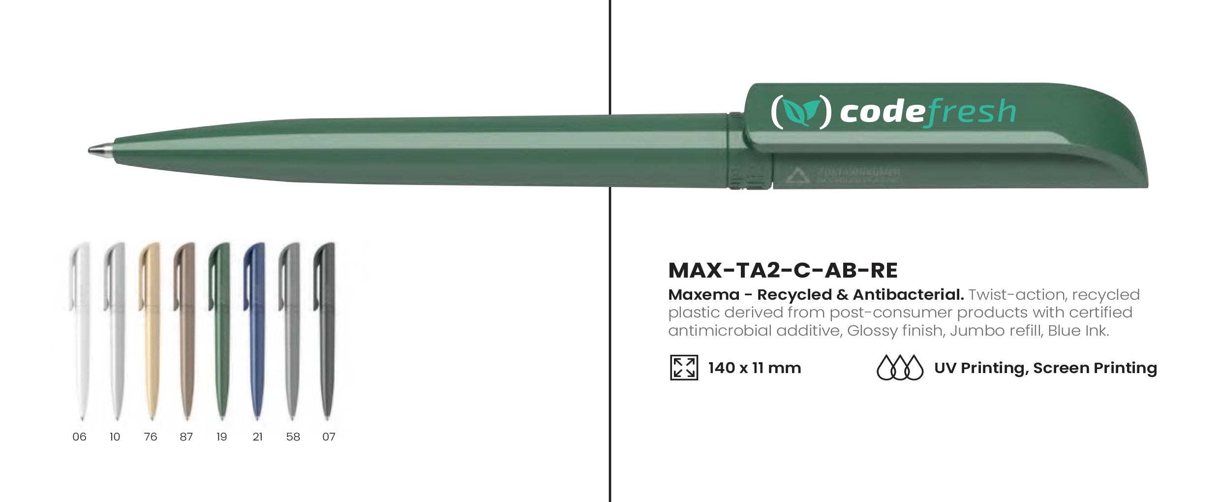 plastic pen