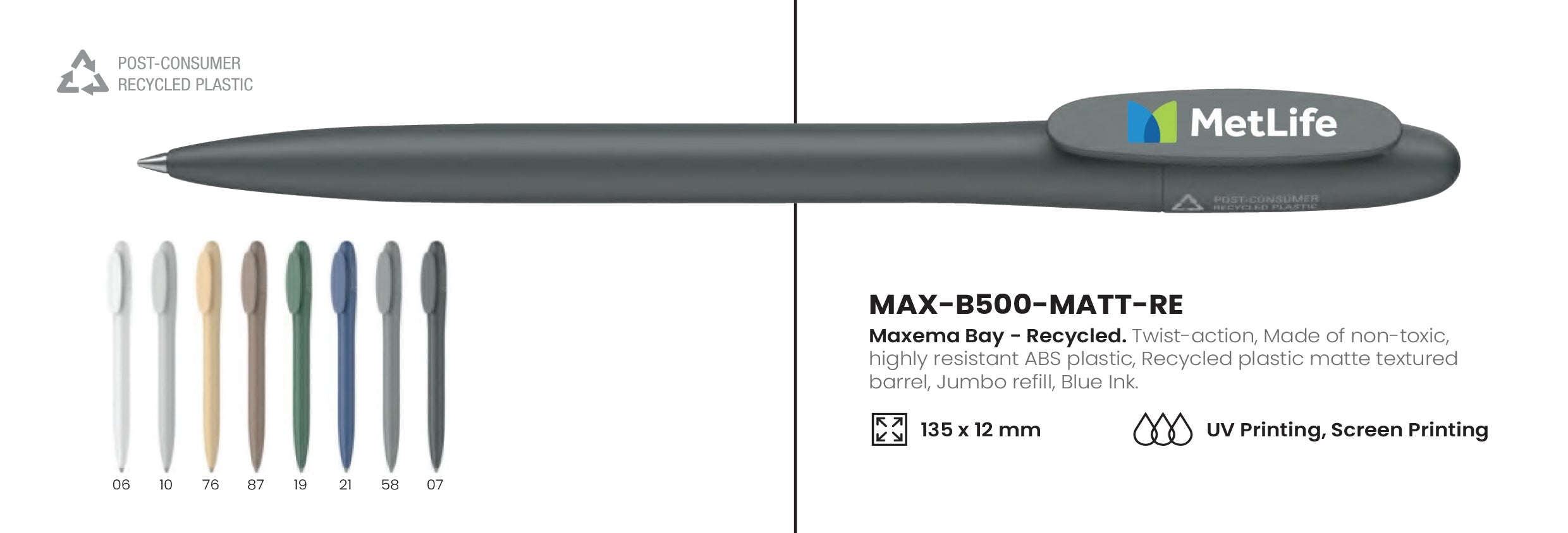 plastic pen