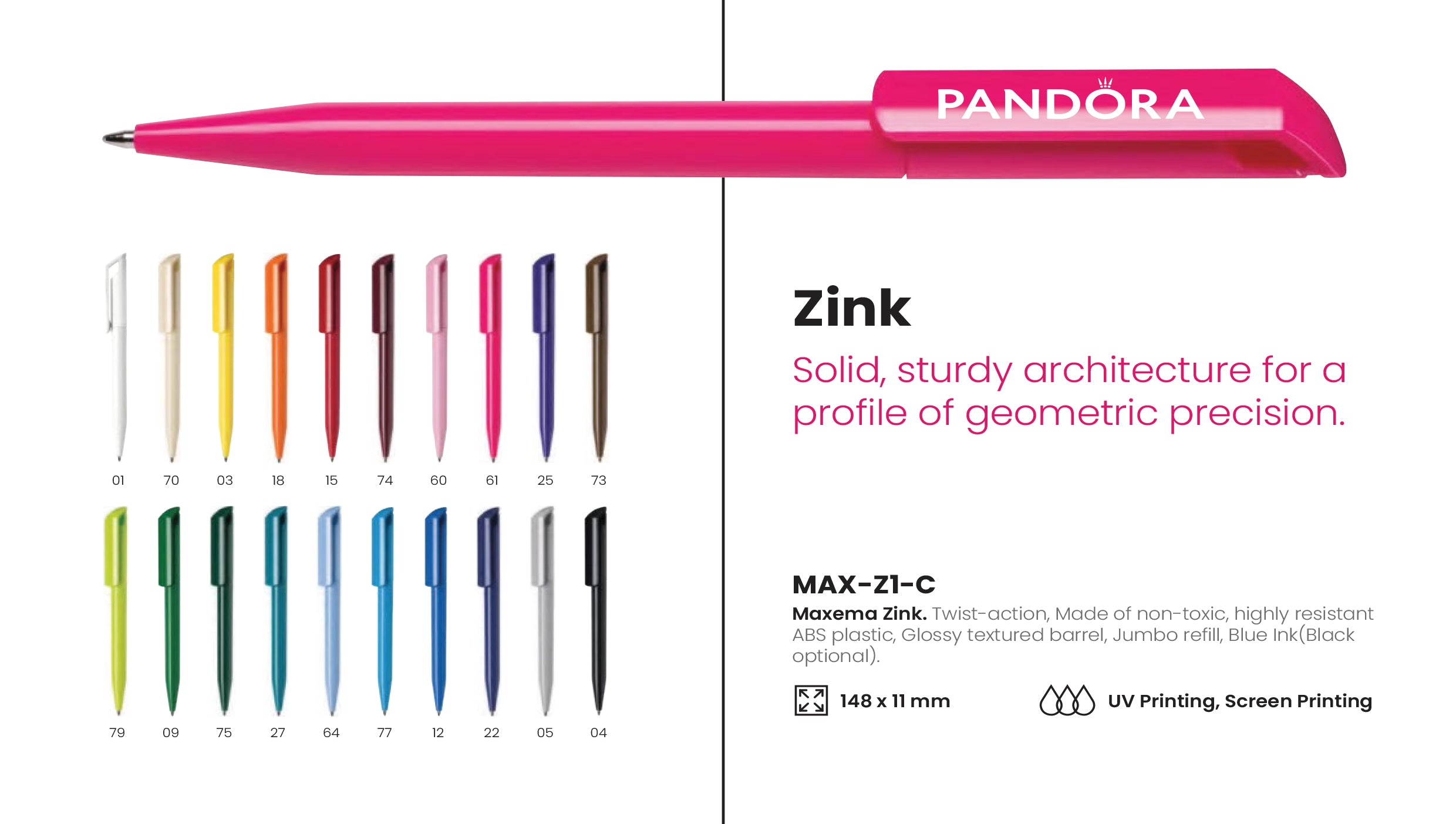 plastic pen
