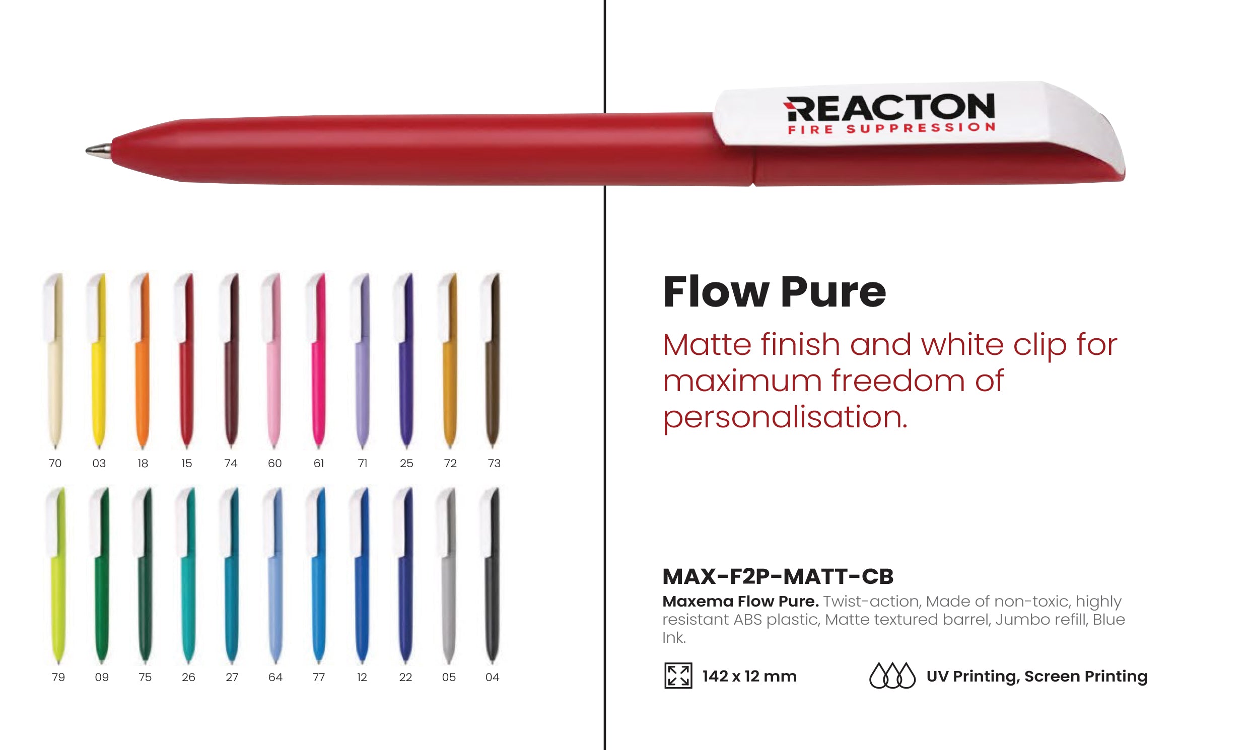 plastic pen