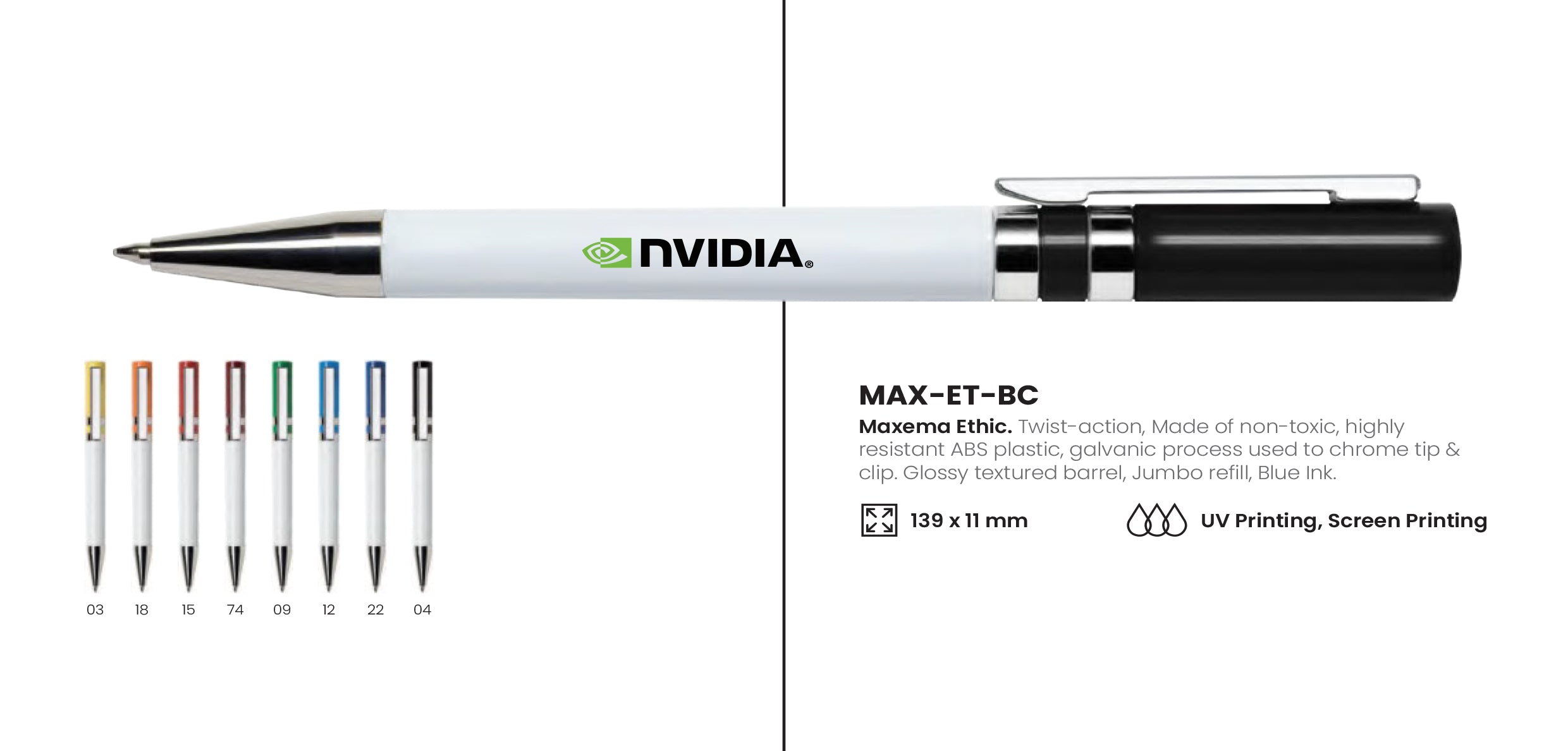 plastic pen