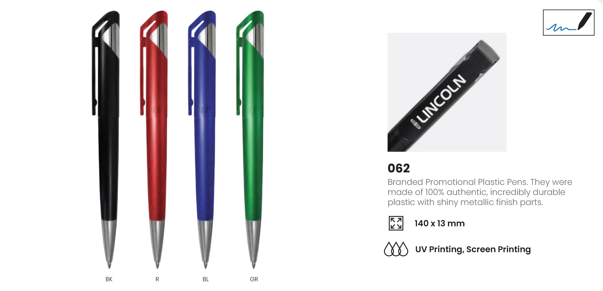 plastic pen