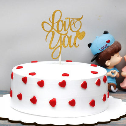 I Love You Cake