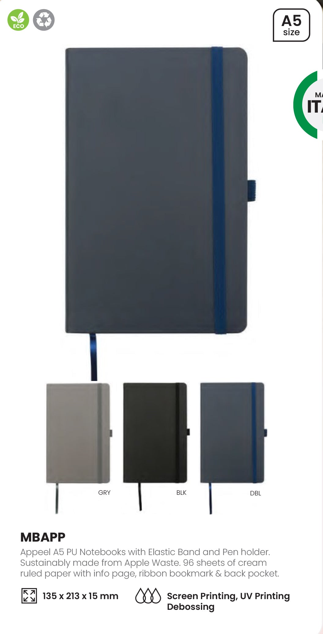 Notebook with your logo