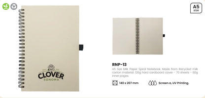 Notebook with your logo