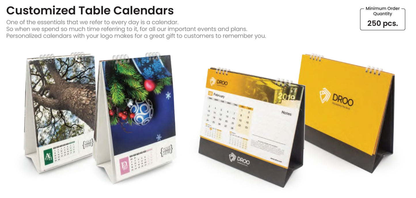 Table Calendars