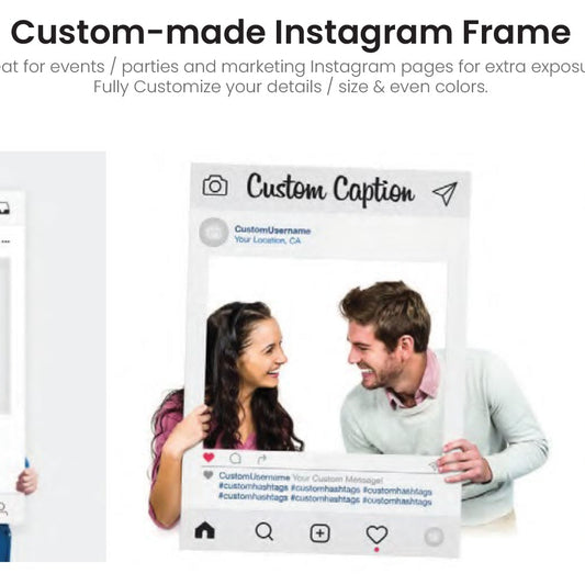 Custom-made Instagram Frame
