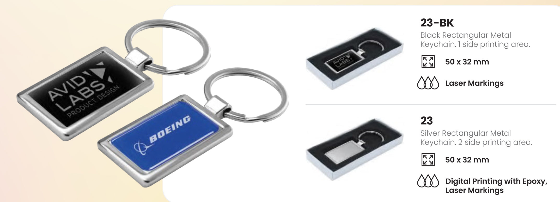 Metal Keychain