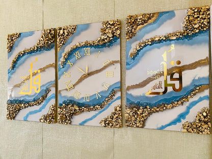Luxury Resin Crystal Islamic Wall Art