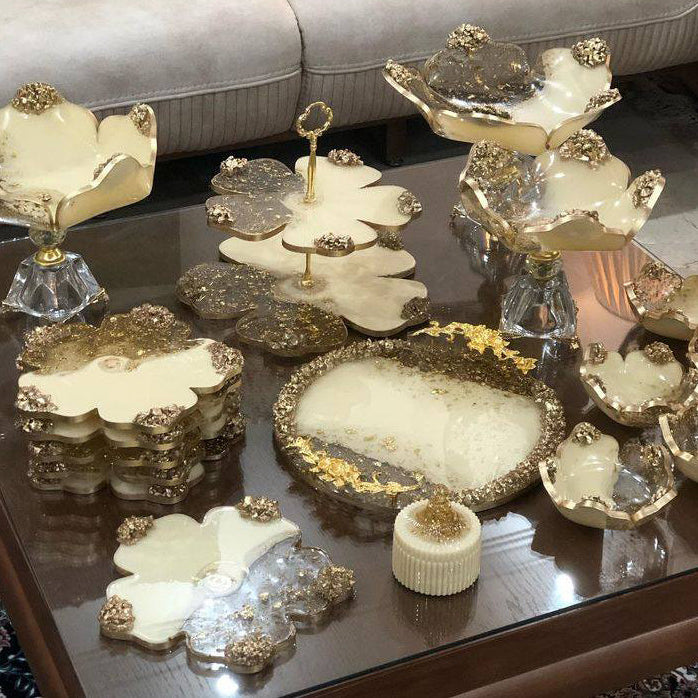 Luxury Resin Serving Set