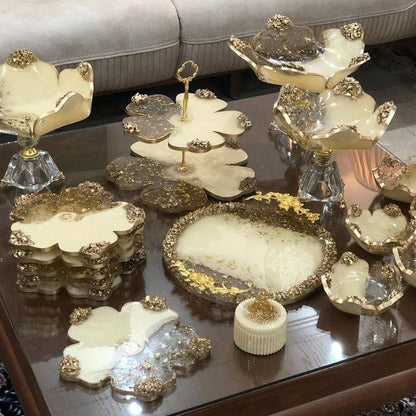 Luxury Resin Serving Set