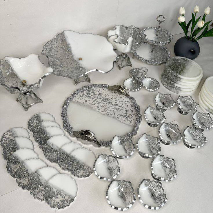 Luxury Resin Serving Set