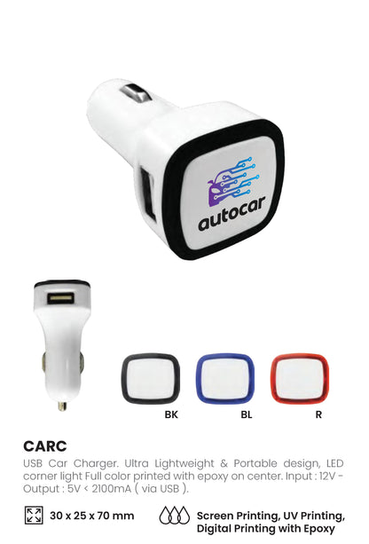 Swivel USB Car Charger