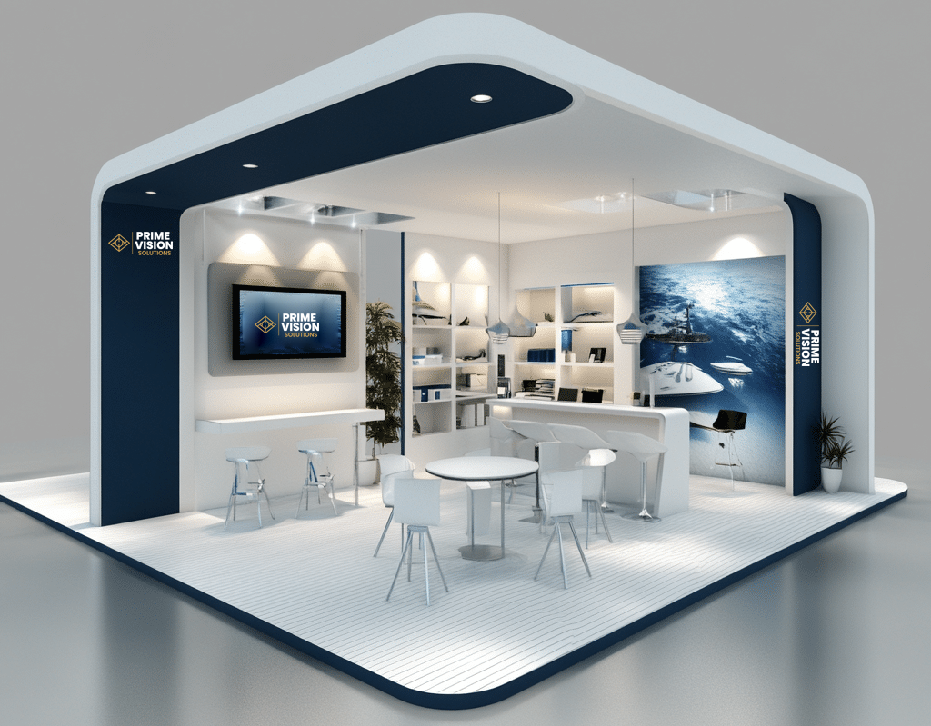 Custom Exhibition Booth (medium size)