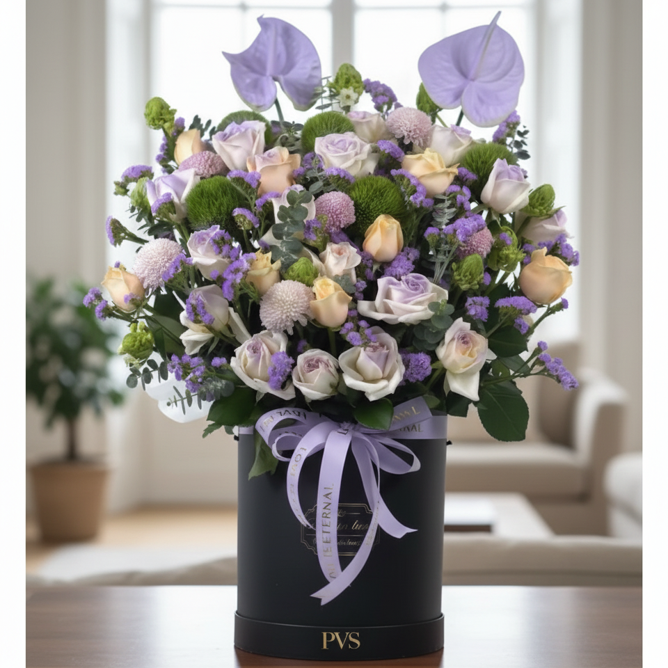 Lavender Dream Luxury Floral Box