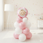 Baby Girl Balloon Pillar