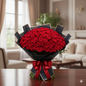 100 Red Roses Bouquet